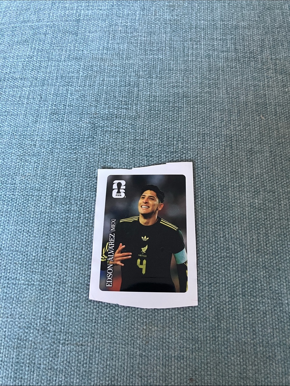 Edson Alvarez (Mex) World Cup Soccer Football Coke Zero Bottle Sticker